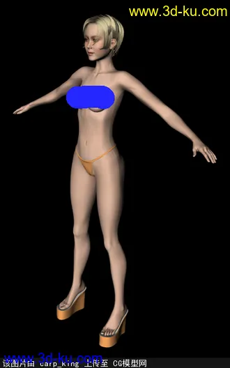 精品女性角色模型——Cindy（2/10）的图片