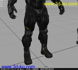 Crysis II_孤岛危机2_主角套装模型合集，附带全部贴图的图片