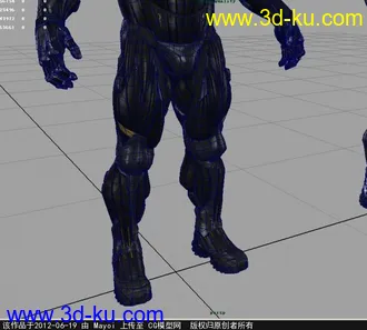 Crysis II_孤岛危机2_主角套装模型合集，附带全部贴图的图片