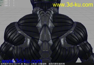 Crysis II_孤岛危机2_主角套装模型合集，附带全部贴图的图片