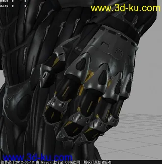 Crysis II_孤岛危机2_主角套装模型合集，附带全部贴图的图片
