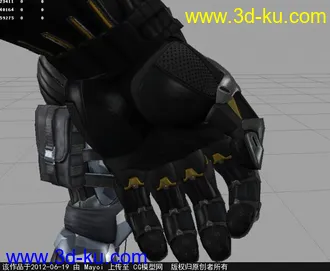 Crysis II_孤岛危机2_主角套装模型合集，附带全部贴图的图片