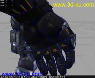 Crysis II_孤岛危机2_主角套装模型合集，附带全部贴图的图片