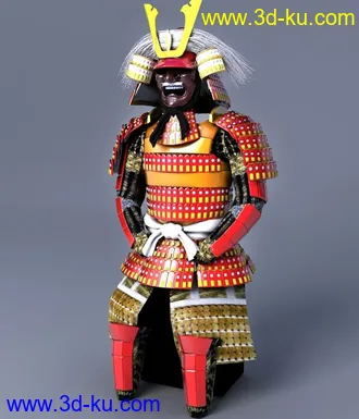 3D打印模型武士盔甲、信玄甲的图片