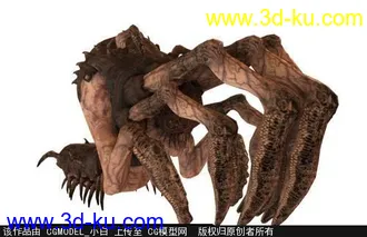 战争机器大怪物模型的图片