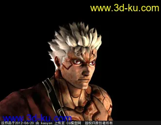 3D打印模型阿修罗之怒主角的图片