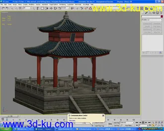 3D打印模型练习的一小亭的图片