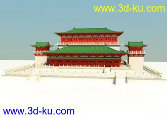 3D打印模型大明宫的图片