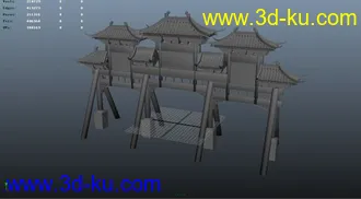 3D打印模型牌楼。。。。。。明清风格 下载的图片