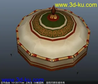 3D打印模型帐篷栏杆的图片
