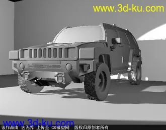 精美悍马汽车模型，越野车绝对震撼的图片