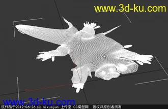 3D打印模型蜥蜴的图片