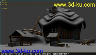 3D打印模型动画小场景的图片