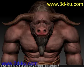 牛头人模型 下载的图片