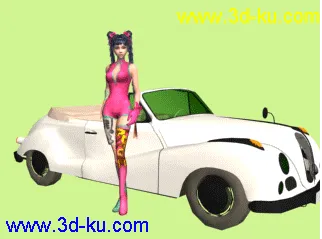 一个简单实用的3dmax汽车模型(有车模效果动画)的图片