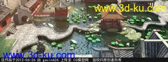 3D打印模型古建亭子的图片