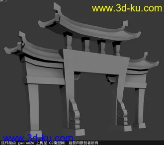 3D打印模型耍游戏时看到这个很乖，做了一个。的图片