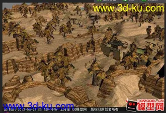 敦煌3D场景模型的图片