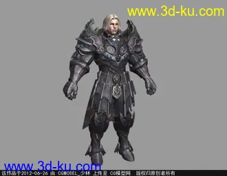 3D打印模型次时代盔甲勇士第2波！TGA超大贴图 max/obj版本同步发放的图片