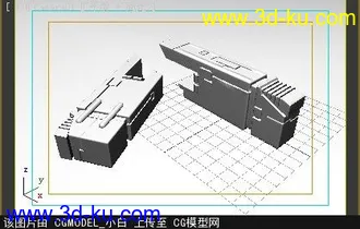 3D打印模型机械电池的图片