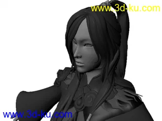 精细的游戏人物模型的图片