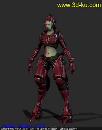 3D打印模型又是阶段性作业~~兔女郎？原画来自DW大赛某作品~~~的图片