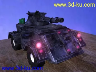 3D打印模型坦克的图片