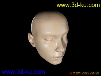 3D打印模型李俊基头像的图片