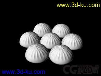 3D打印模型包子 大包子的图片