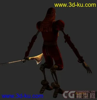 3D打印模型木乃伊中的人物和大家分享一下的图片