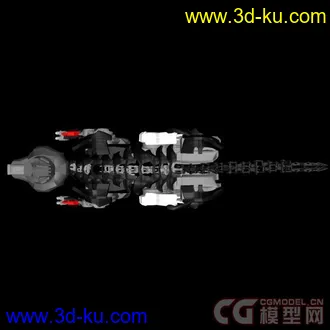 机械狼模型的图片