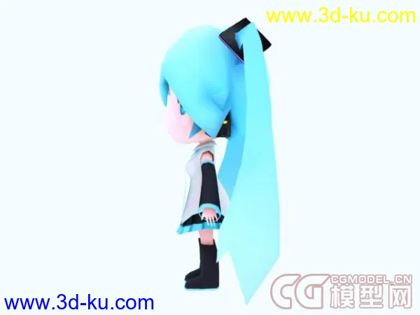 小初音游戏精细模型的图片1