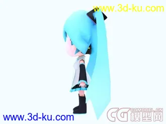 小初音游戏精细模型的图片