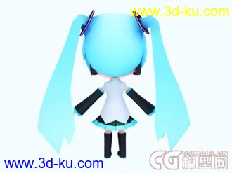 小初音游戏精细模型的图片