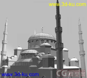 3D打印模型新手作品     欧式建筑的图片