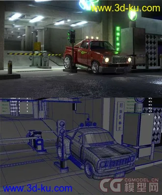 3D打印模型小车库 MB 09的图片