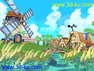 3D打印模型卡通场景大放送！的图片