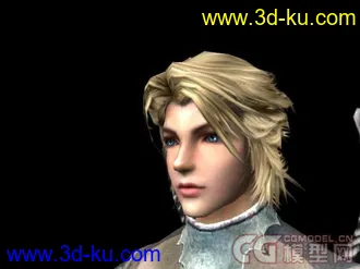 3D打印模型双剑男子战士的图片