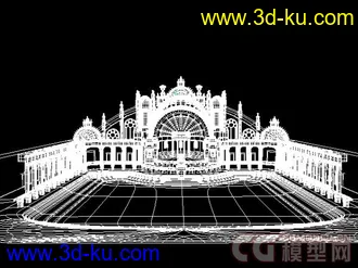 3D打印模型一个祭祀广场吧的图片