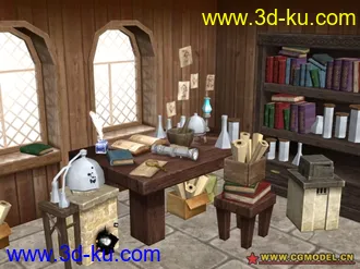 3D打印模型魔法师的小屋的图片
