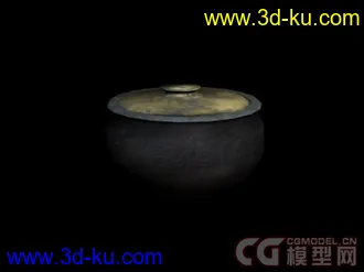 3D打印模型罐子一个的图片