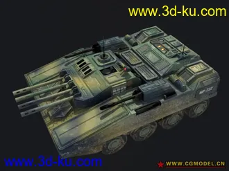 3D打印模型一个像坦克非坦克的车的图片