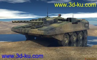 3D打印模型一个像坦克非坦克的车的图片