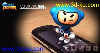原创首发CG模型网-卡丁车游戏宣传壁纸模型及贴图的图片