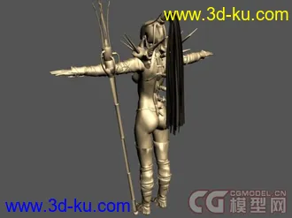 女战士 高模 模型下载 喜欢的进来看看 O(∩_∩)O哈哈哈~的图片