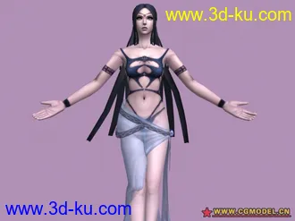 3D打印模型美女的图片