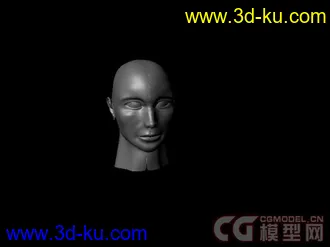 3D打印模型人头的图片
