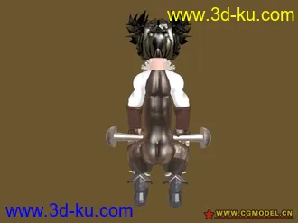 3D打印模型小女孩的图片