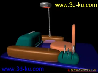 3D打印模型时光机的图片