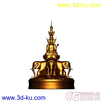 3D打印模型佛像的图片